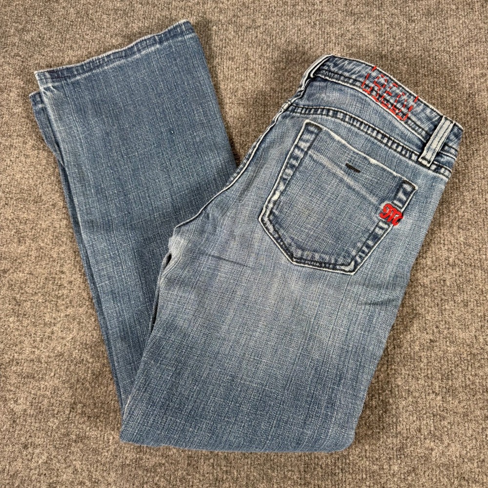 Red by Miss Me Angelina Bootcut Jeans Medium Wash Blue Size 30 JPR4034 #4505